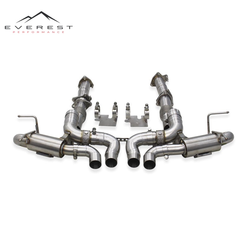 Stainless Steel Catback Exhaust for Chevrolet Corvette C8 Z06 2019-2023 Escape Exhaust Pipes