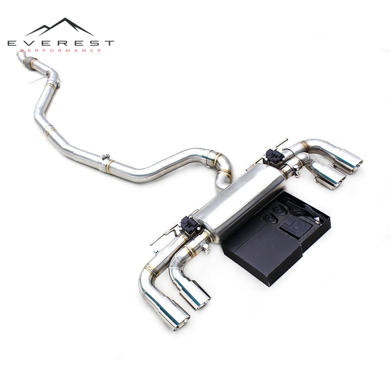 Exhaust Pipe System for BMW M235i 3.0T 2014-2016 Exhaust Pipe Muffler with Valve System
