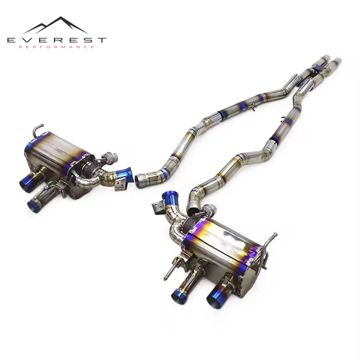 Valvetronic Catback Exhaust System for Ferrari FF 6.3 V12 (2011-2016) Titanium Pipes