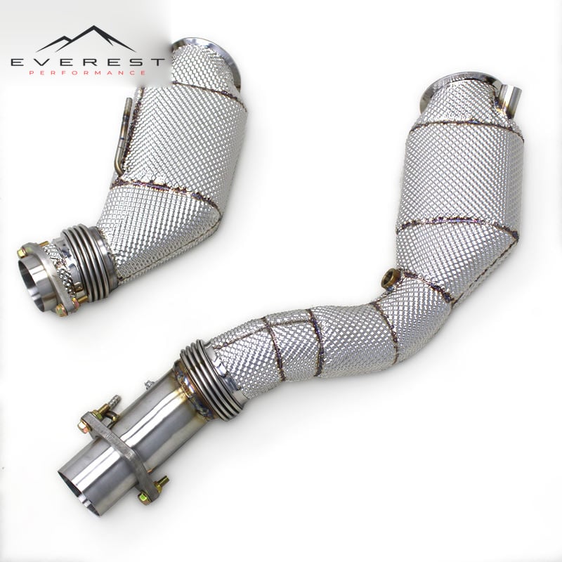 Exhaust Pipe System Downpipe for BMW M2C/M2 Competition F87 S55 3.0T 2020-2024 Stainless Steel Free Flow Pipe with Catalyst