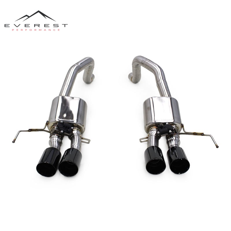 Axle Back for Chevrolet Corvette C7 6.2L 2014-2019 Muffler Stainless Steel Pipe Rear Catback Valvetronic Exhaust System