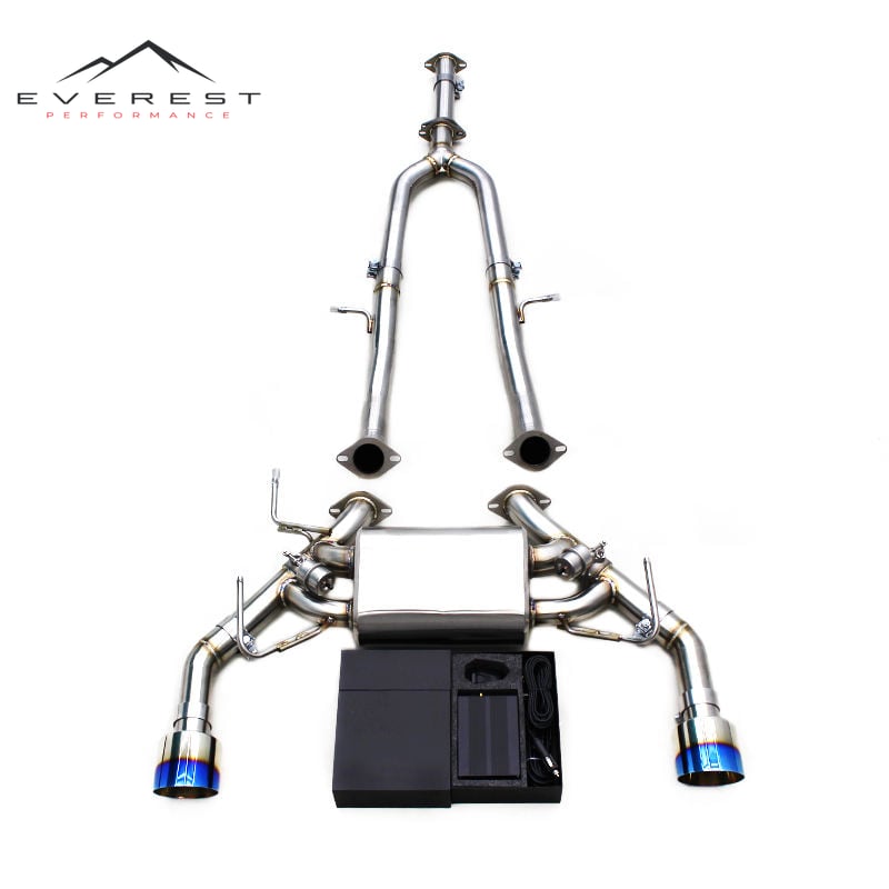 Catback Exhaust System for Infiniti FX50/FX50S 5.0L 2009-2013 with Valve Control System Escape Stainless Steel Exhaust Pipe