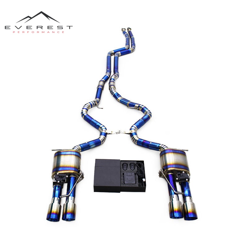 Racing Titanium Exhaust Catback for BMW 335/335i E90/E92/E93 N54 N55 3.0T 2007-2015 Valvetronic Exhaust Muffler Exhauster