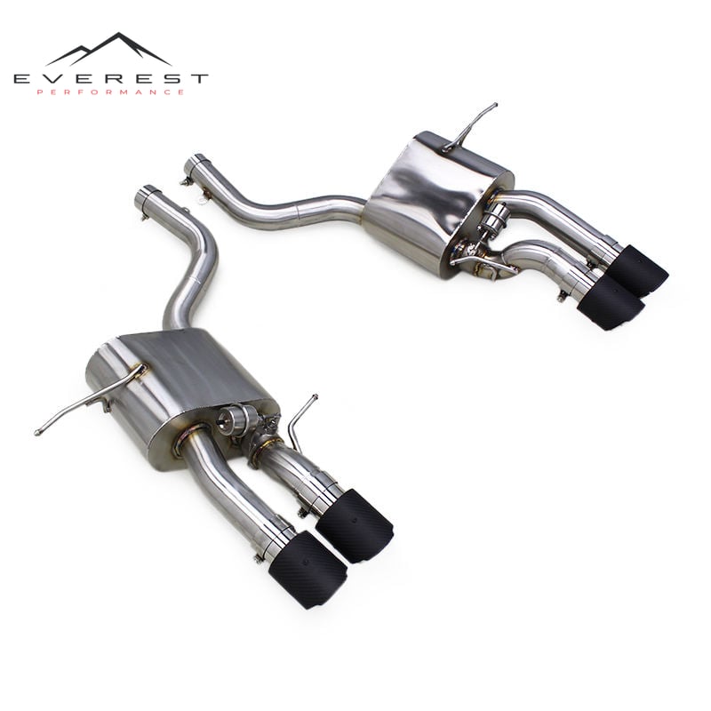 Rear Exhaust for Maserati Quattroporte 4.2L 2004-2011 Car Escape Stainless Steel Pipe Muffler Exhaust System