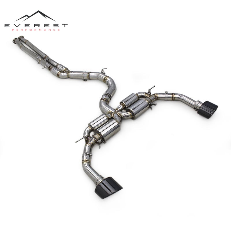 Stainless Steel Catback Exhaust for Audi RS3/TTRS 2.5T 2017-2023 Car Exhaust Pipe with Box Packed Muffler