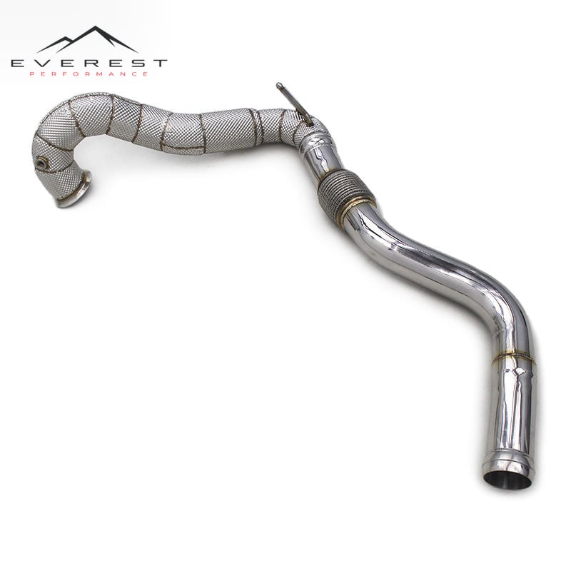 High Flow Exhaust Header Stainless Downpipe Exhaust for Mercedes-Benz A45 A45s 2.0T 2014-2020