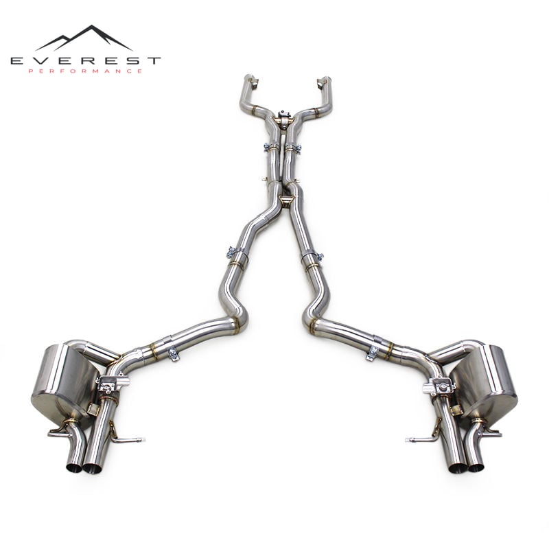 Valved Exhaust System for Mercedes-Benz C63/C63S AMG W205 4.0T 2015-2020 Sport Car Stainless Steel Exhaust Pipe Muffler