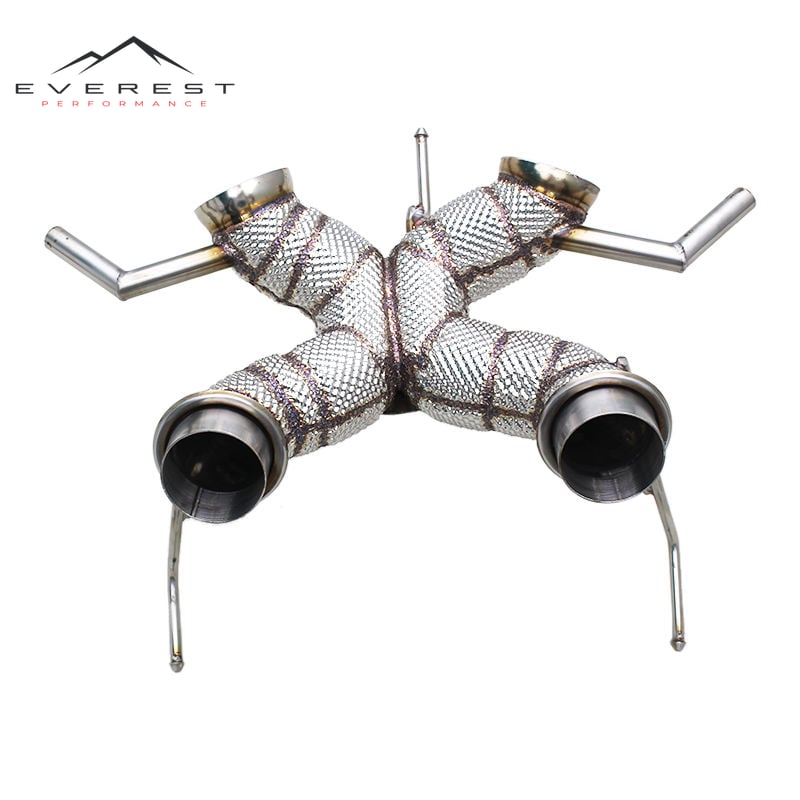 Catback Exhaust for Mclaren 600LT Spider/Coupe 3.8T 2018-2020 Stainless Steel Exhaust Pipe Muffler