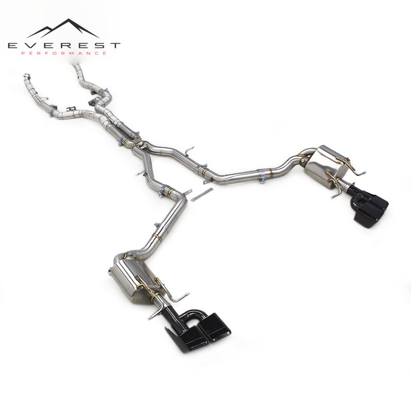Exhaust System for Mercedes-Benz CLS63 AMG 2007-2017 Valved Catback Exhaust Downpipe Stainless Steel Pipe
