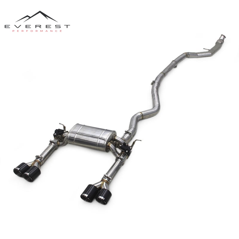 Catback for BMW 335/335i F30 3.0T 2012-2016 Single Mid Pipe Stainless Steel Muffler Valvetronic Exhaust Pipe