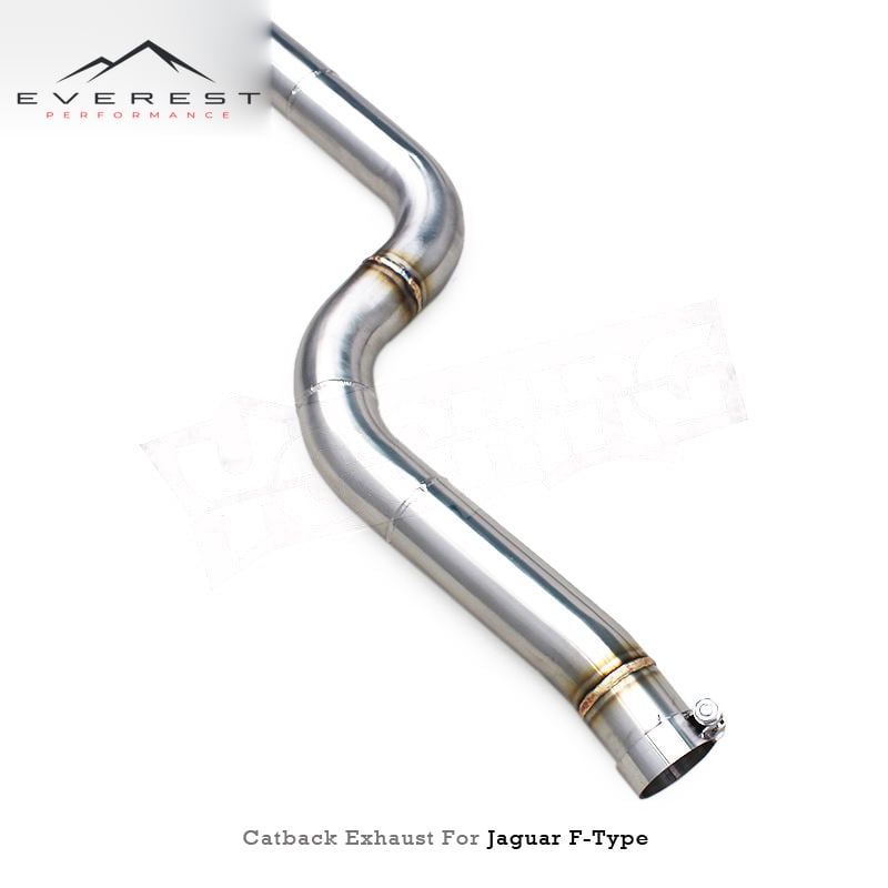 Racing SS304 Exhaust Pipes System for Jaguar F TYPE X152 2.0T 2018-2023 Valvetronic Valved Muffler Catback Exhaust Pipes