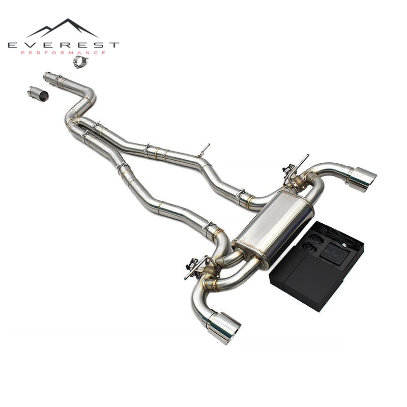 Racing Car Sport Exhaust for Toyota Supra A90 3.0T 2020-2023 304 Stainless Steel Muffler Pipes with Valved Control