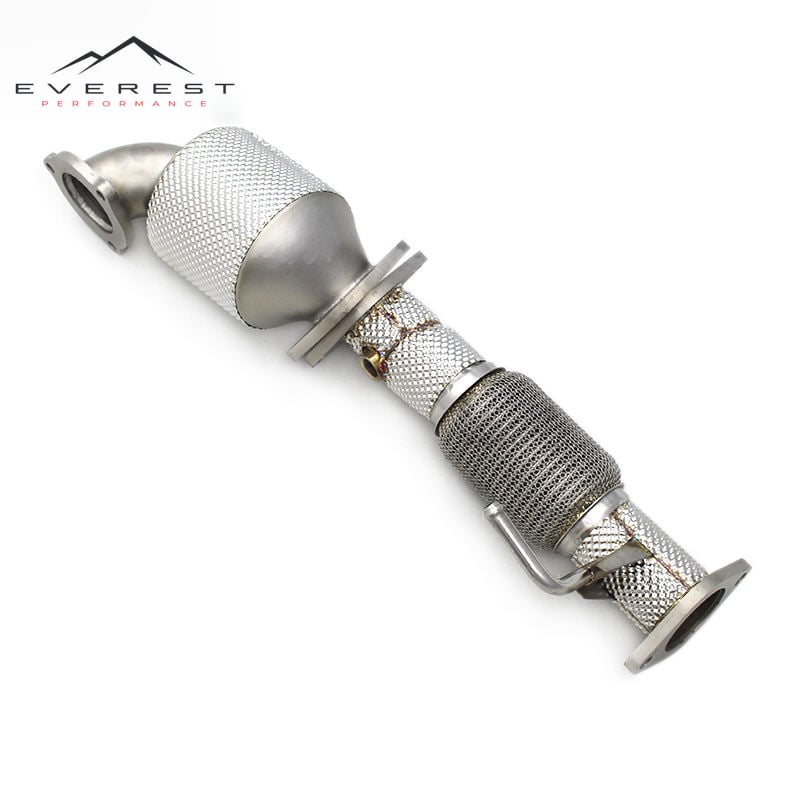 Stainless Steel Exhaust Pipes with Catalyst Exhaust Downpipe for Hyundai Veloster 1.6/1.6T 2012-2019