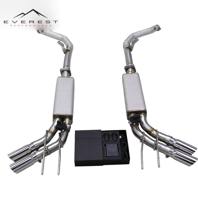 Full Exhaust System for Mercedes-Benz G63 AMG W463 2013-2019 Performance Sport Header Downpipe Valvetronic Catback Muffler