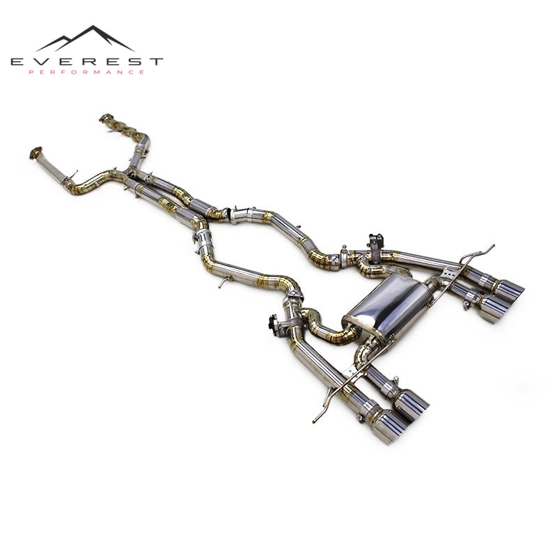 Titanium Exhaust Pipe System for BMW M2 G87 3.0T S55 2024 Titanium Exhaust With OPF Valvetronic Exhaust Pipes