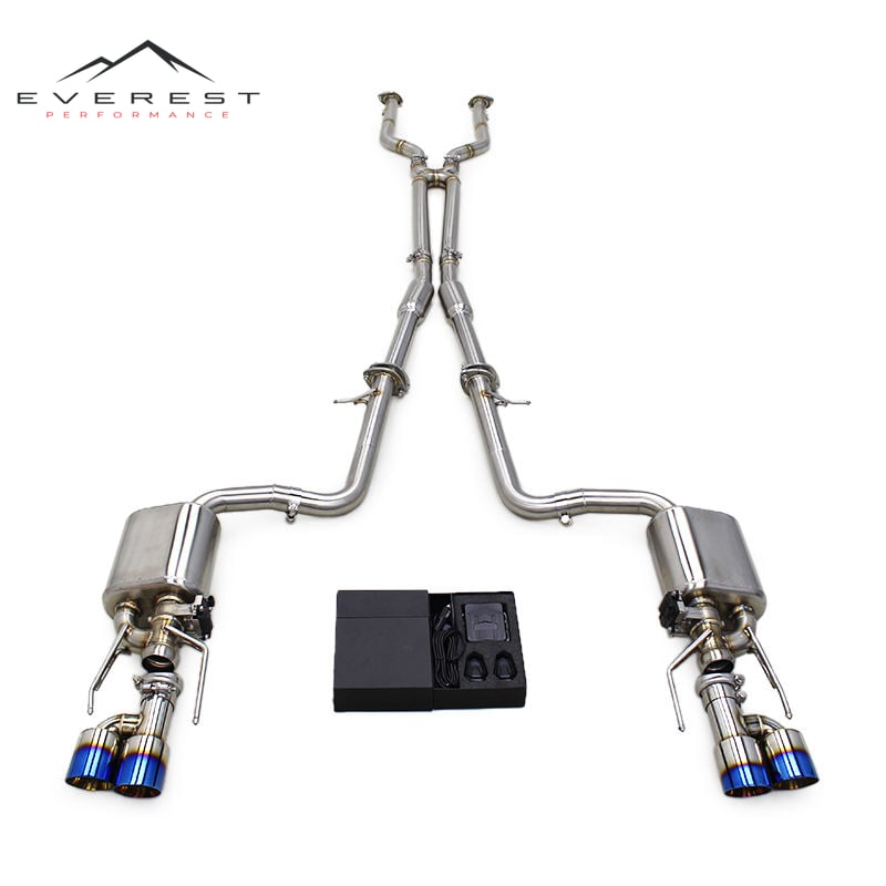 Racing Valvetronic Exhaust Catback System for Lexus LS460/LS460L 4.6L 2006-2012 Sport Car X Pipe Stainless Steel Valved Muffler