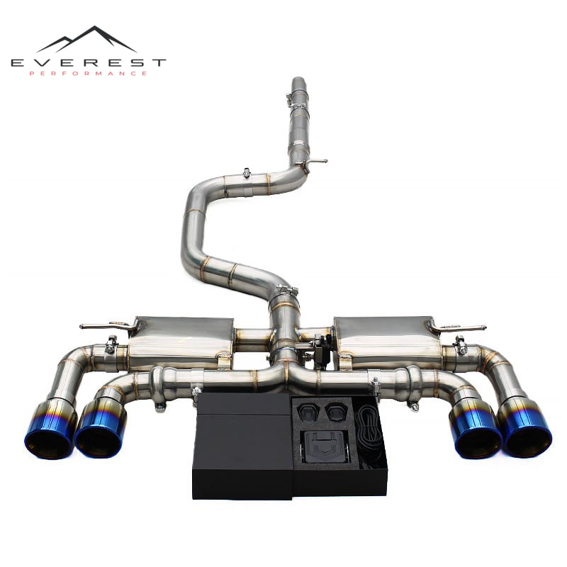 Valvetronic Exhaust System for VW GOLF 7/7.5 MK7/MK7.5 GTI 2.0T 2014-2020 SUS304 Pipes Catback Muffler with Valve Control