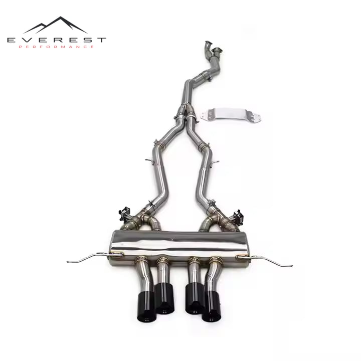 Catback Muffler Valve Exhaust System for BMW M3/M4 G80/G82 3.0T 2019-2023 Stainless Steel Tig Welding Technology