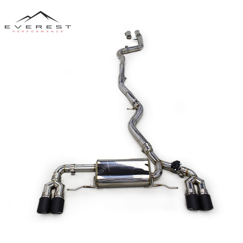 Catback Exhaust for BMW M340i/M340 3.0T 2019-2023 Single Midpipe Design Stainless Steel Pipe Valvetronic Exhaust System