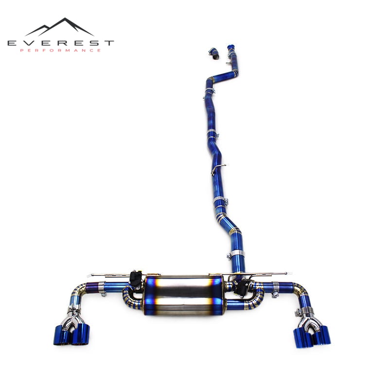 Titanium Alloy Catback for BMW 530/530i G31 3.0T 2024 Straight Pipes Muffler Valvetronic Exhaust Auto Part