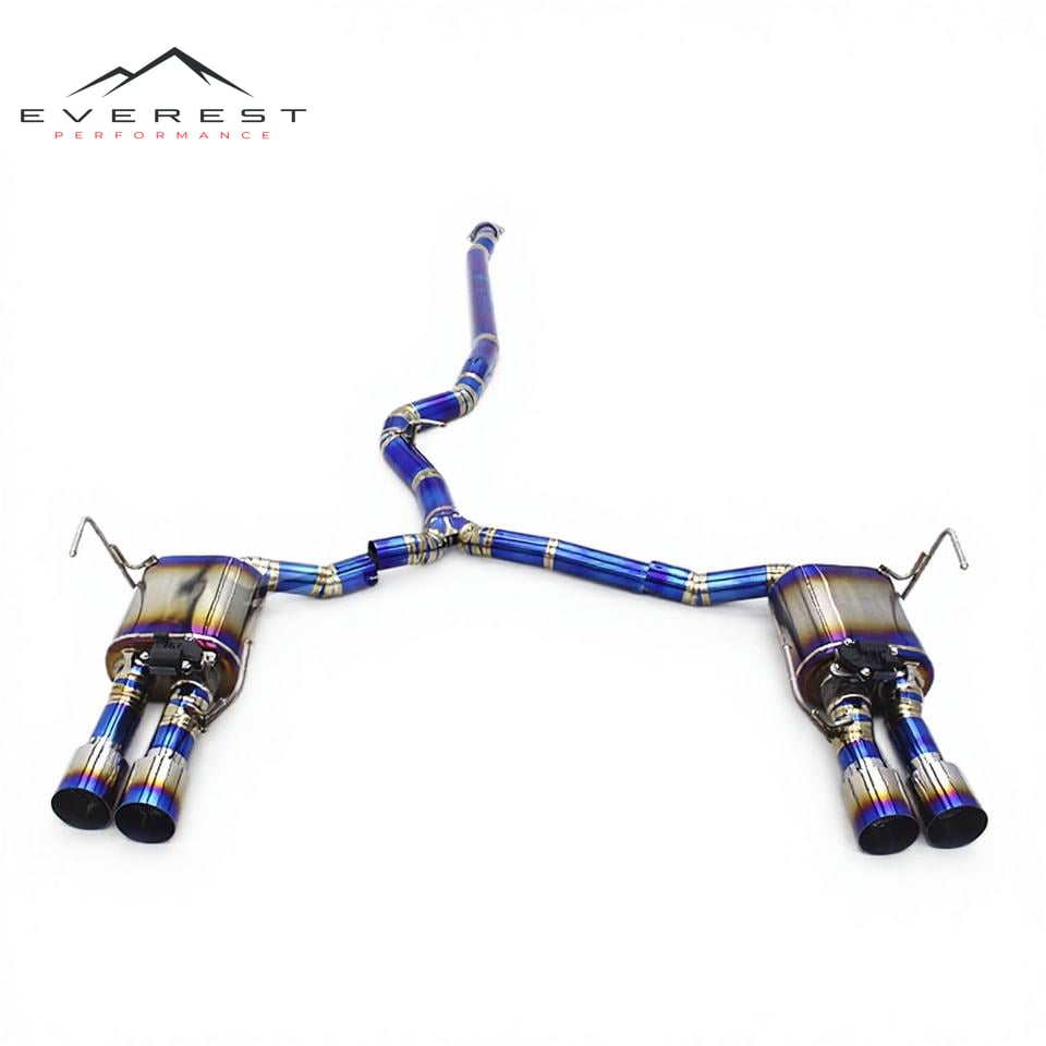Titanium Exhaust Pipe System for Subaru Impreza STI 2.5T 2008-2021 Electronic Valve Catback Exhaust System With Remote Control
