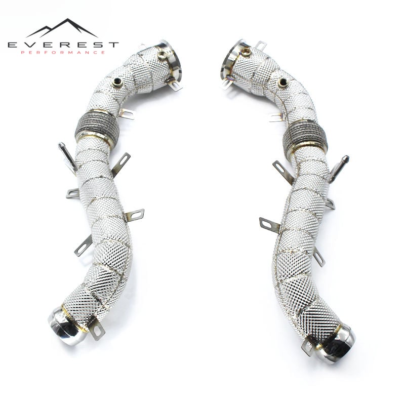 Ready Stock Exhaust Downpipe for Mclaren 570/570S 2015-2018 Free Flow Stainless Steel Exhaust Pipe Car Exhaust System