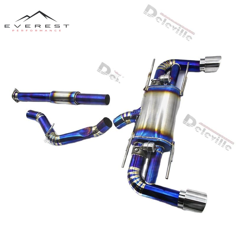 Escape Auto Parts Titanium Exhaust Catback Exhaust Muffler Pipe Vacuum Valve Control Cat Back for Toyota 86/GT86/FT-86 2012-2023