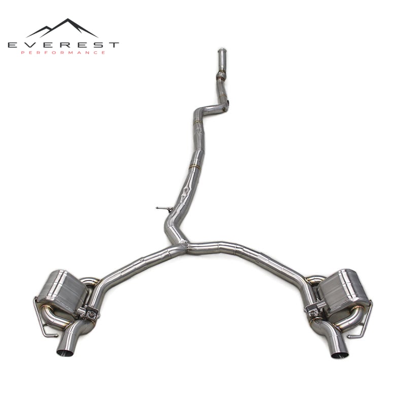 Stainless Steel Catback Exhaust for Mercedes-Benz AMG GT43 3.0T 2019-2023 Exhaust Valvetronic Muffler Car Exhaust