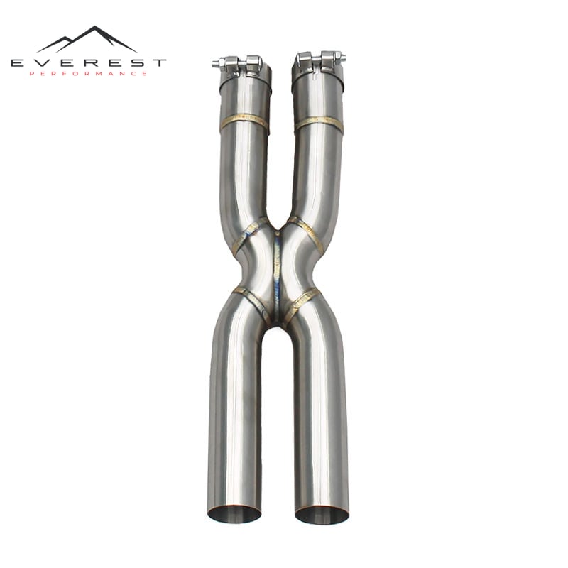 High Performance X Pipe for Ferrari F12/GTC4/FF/812/812GTS Stainless Steel X Middle Exhaust Pipe Racing Exhaust System Escape