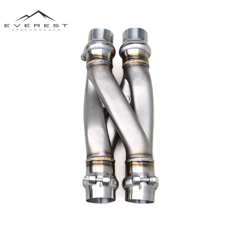 Custom Universal Exhaust Z Pipe for All Car Models Stainless Steel Pipe with 2.5 Inches/2.75 Inches/3 Inches Exhaust System