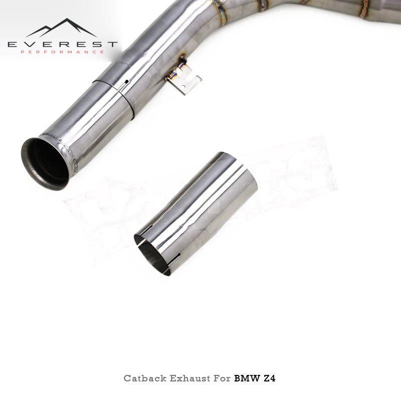 Stainless Steel Performance Catback Exhaust Pipe for BMW Z4 G29 3.0T 2019-2024 Electronic Valve Muffler System With OPF
