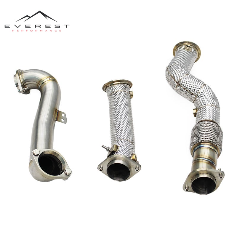 Downpipe for BMW M3/M4 G80/G82 3.0T 2019-2025 Free Flow Exhaust System Enhanced Power
