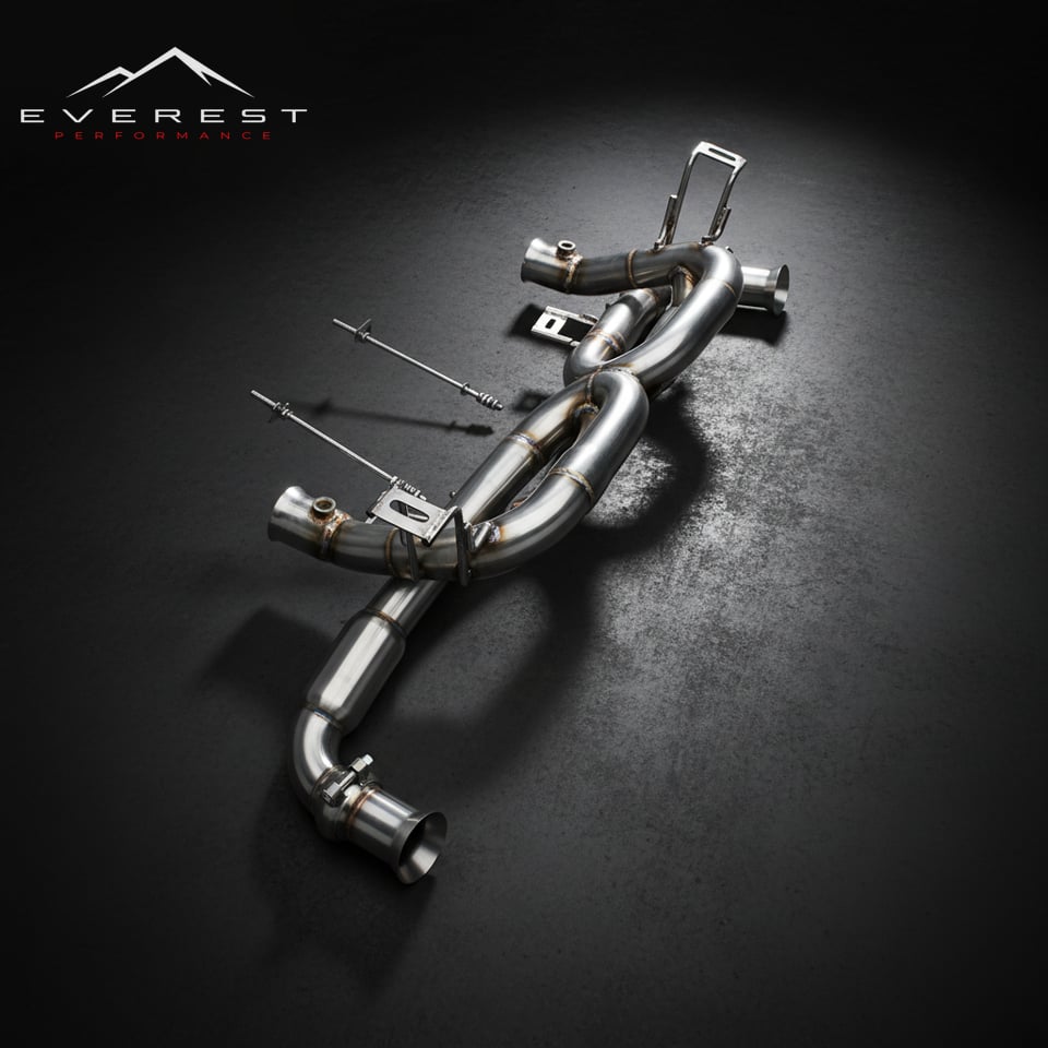 Stainless Steel Catback for Lamborghini Gallardo 5.0L 2004-2007 Racing Car Direct Exhaust Pipes
