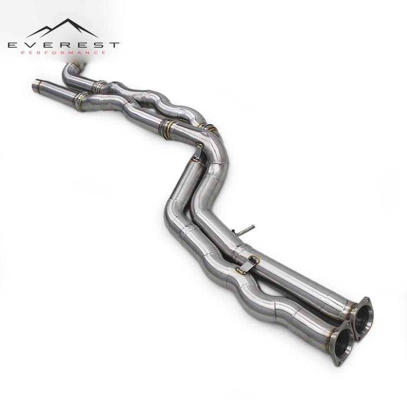 Stainless Steel Exhasut Pipe for BMW M2C M2 Competition F87 S55 3.0T 2018-2023 Equal Length Midpipe