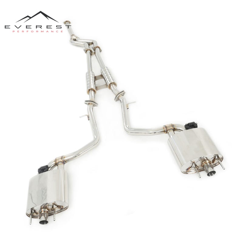 Car Exhaust Catback Muffler for Lexus IS200T/GS200T 2.0T 2015-2019 Stainless Steel Exhaust Pipes Valvetronic Exhaust Muffler