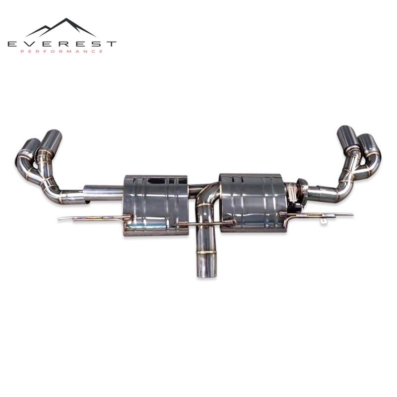 Car Exhaust Catback Muffler for BMW X5 F15 3.0T N55 2014-2018 304 Stainless Steel Exhaust Pipes Performance Exhaust