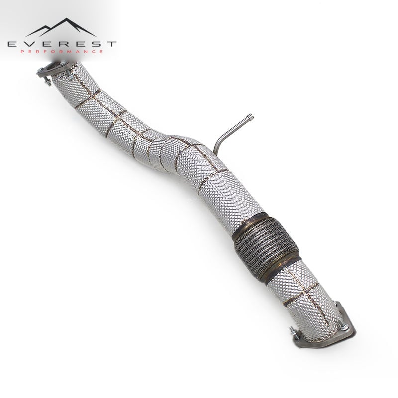 Auto Exhaust Pipe System Tuning Exhaust Donwpipe Front Pipe for Honda CIVIC Type R/Type-R 2.0T 2015-2023 T304 Exhaust Pipe