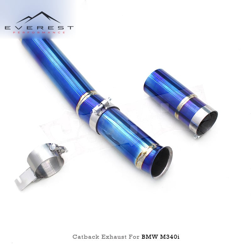 Exhaust Pipe System for BMW M340/M340i /M440/M440i G20/G22 3.0T 2019-2023 Titanium Valvetronic Exhaust System With MP Tips