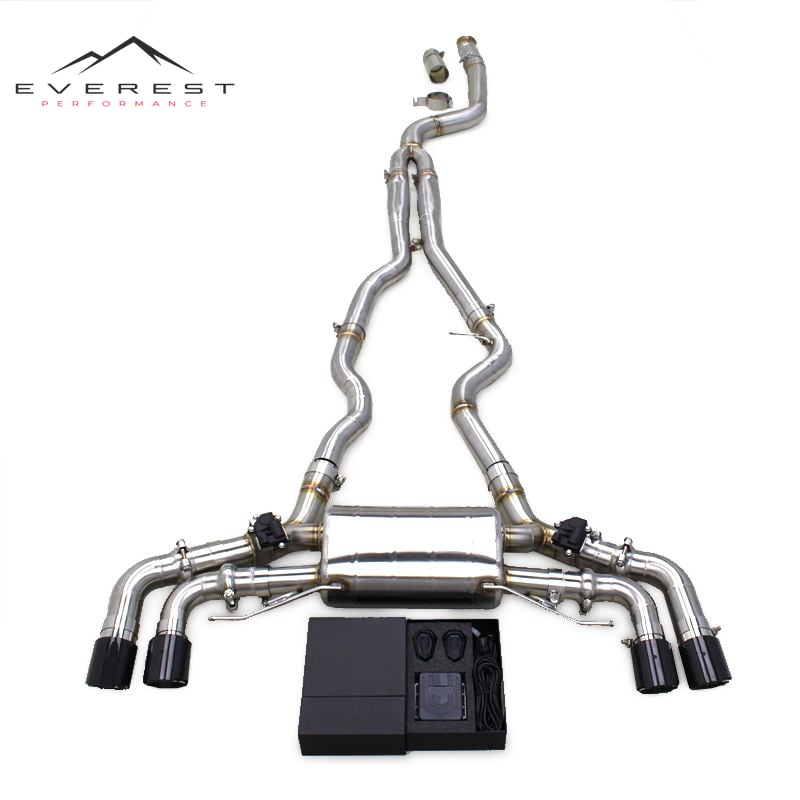 Valved Exhaust System for BMW M240 M240i G42 B58 3.0T 2017-2024 Valvetronic Exhaust Pipes with Valve Remote Control System