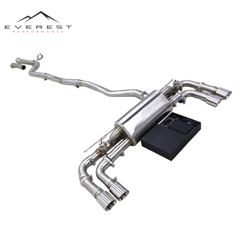 SS304 Catback Exhaust for BMW 640/640i/640GT/GT G32 2017-2021 Stainless Steel Pipe Muffler Sport Valved Exhaust System