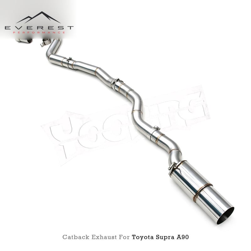 Stainless Steel Catback for Toyota Supra A90/A91 MK4/MK5 3.0T 2020-2025 Auto Exhaust System With Resonator