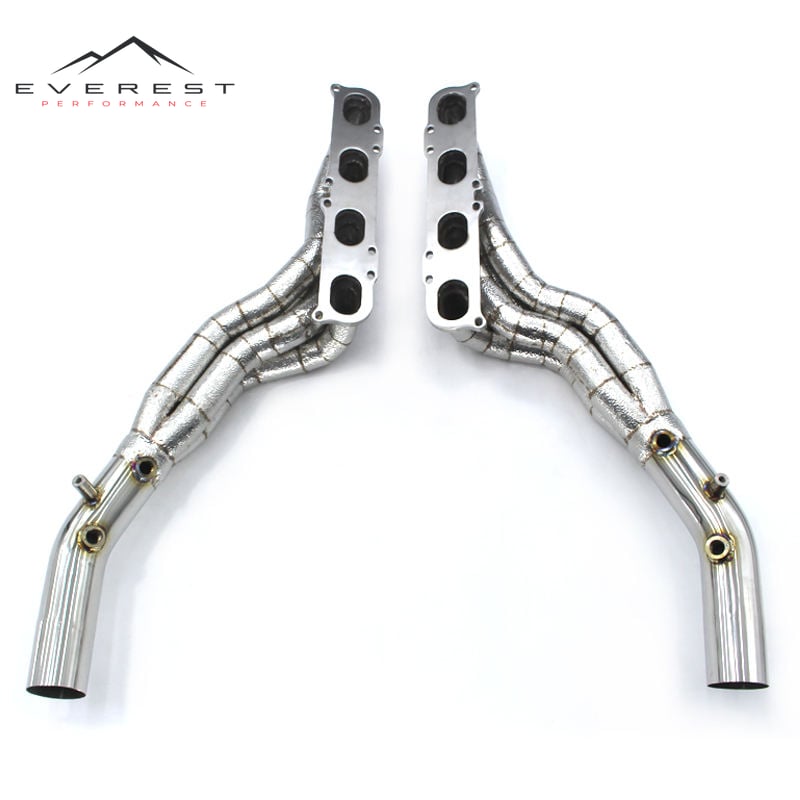 Tuning Exhaust System for Mercedes-Benz C63 AMG W204 6.2L 2012- 2015 Stainless Steel 304 Turbo Manifold Auto Part