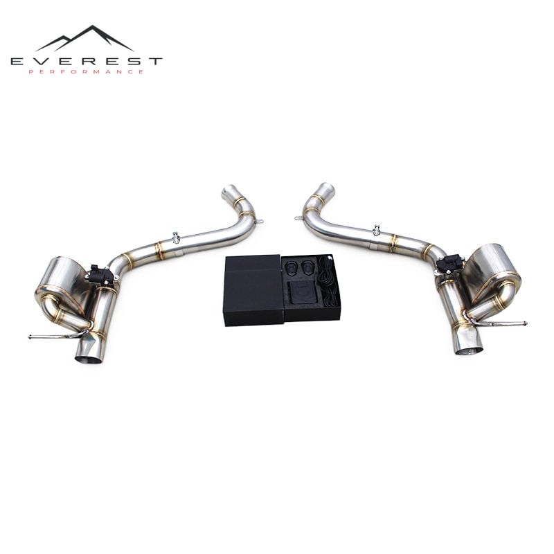 Custom Axle Back Exhaust for Mercedes-Benz AMG SL63 5.5T 2013-2020 Stainless Steel Pipe Muffler Catback Exhaust System Escape