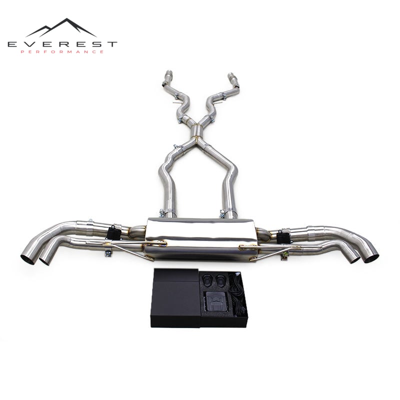 Race High Performance Catback Exhaust for Mercedes-Benz GLS63/GLS560/GLS580 AMG 4.0TT 2019-2024 Valvetronic Muffler Exhaust