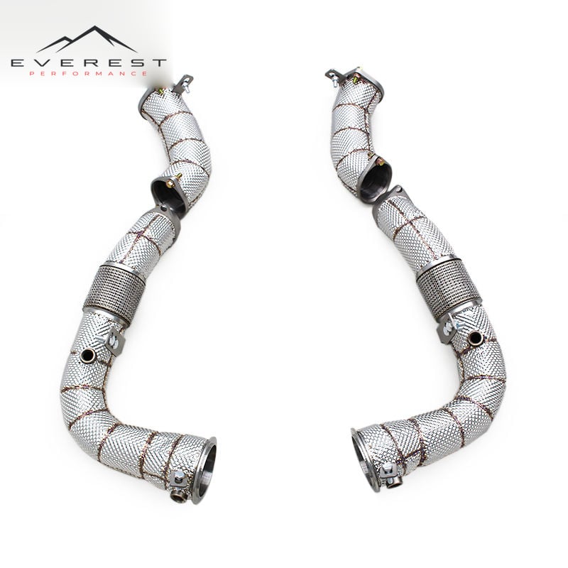 Fast Shipping Stainless Steel Exhaut Pipe for BMW X5M/X6M F95/F96/LCI 4.4TT 2020+ Heat Shield Exhaust Pipe Car Exhaust System