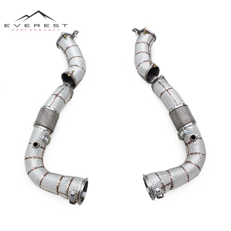 Fast Shipping Stainless Steel Exhaut Pipe for BMW X5M/X6M F95/F96/LCI 4.4TT 2020+ Heat Shield Exhaust Pipe Car Exhaust System