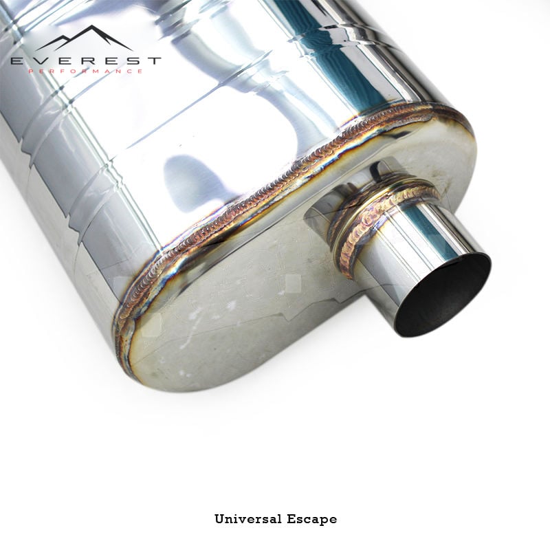 SS304L 2.5/3inch Car Exhaust System for Various Models Stainless Steel Universal Muffler Valvetronic With Controller