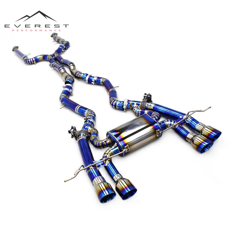 Custom Performance Valve Catback Muffler for BMW M2 G87 2023-2024 Titanium Pipes Sport Car Exhaust Catback System with OPF