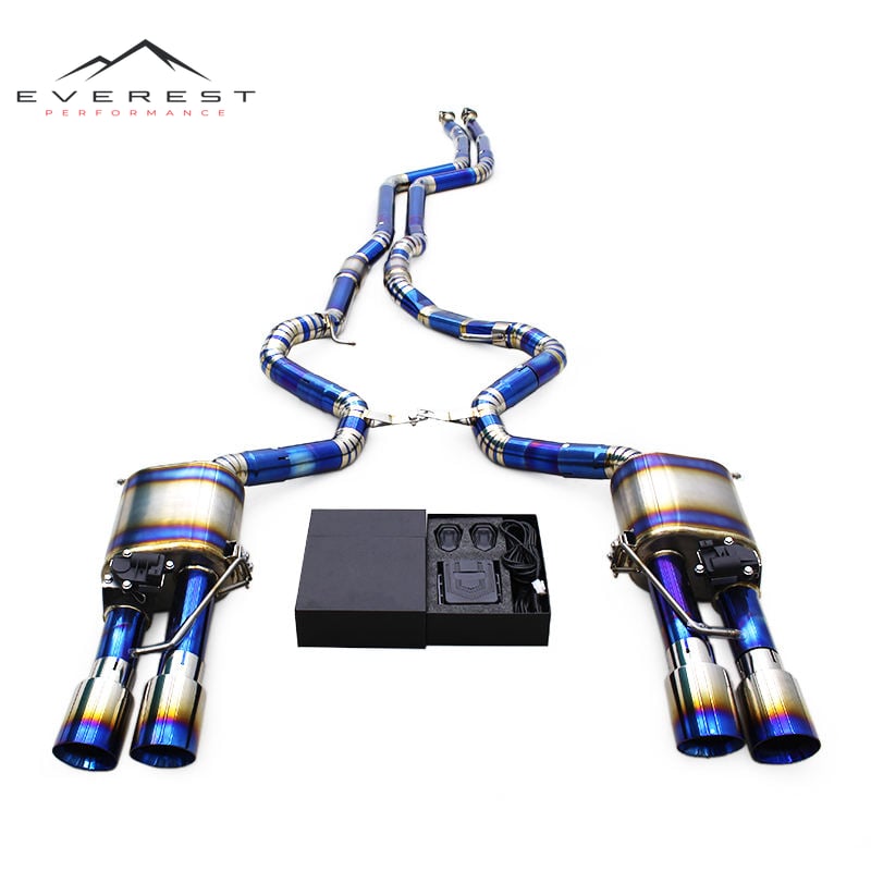 Titanium Catback Exhaust Pipes for BMW 335/335i E90/E92/E93 N54 N55 3.0T 2007-2015 Valvetronic Muffler