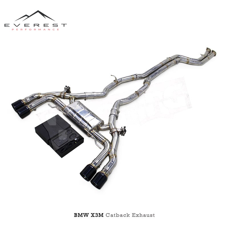Valvetronic Exhaust Pipe for BMW X3M F97 X4M F98 3.0T 2019-2023 Sport Car Exhaust Muffler Pipe with Valved Control System